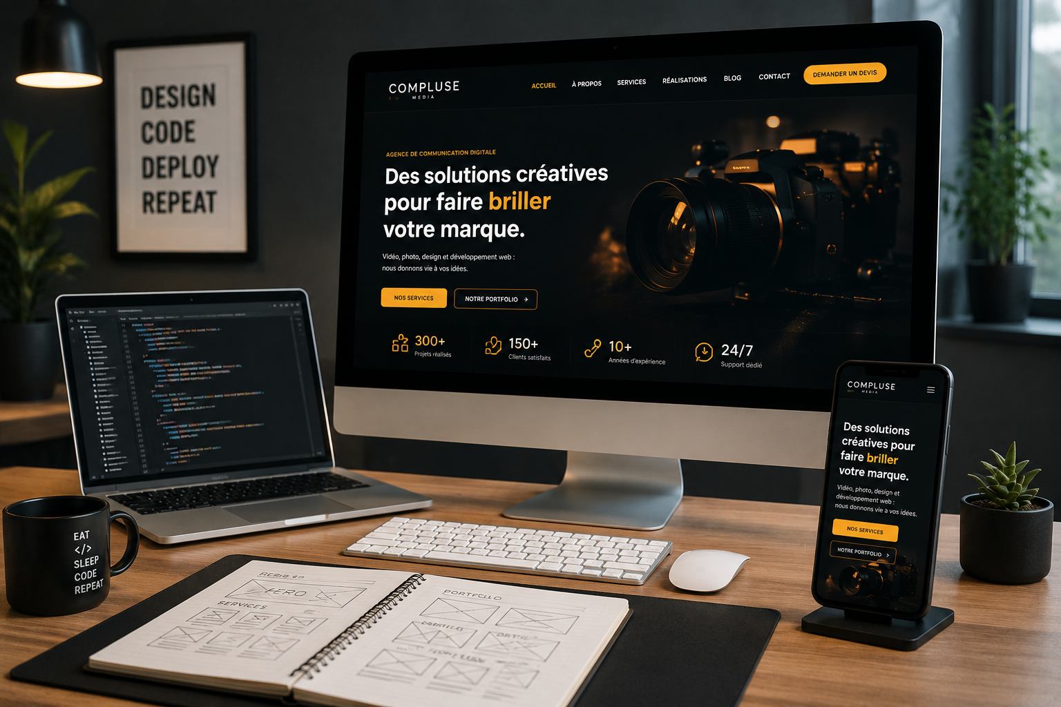 Création de sites web