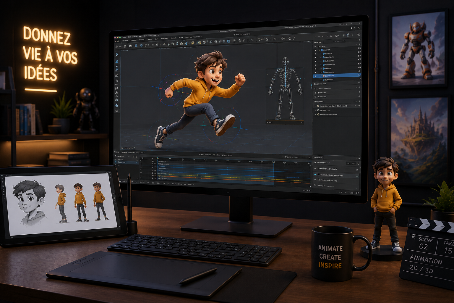 Animations 2D / 3D